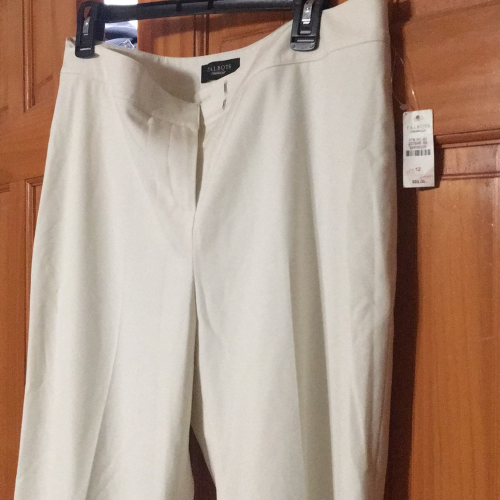 NWT Talbots white pants - Picture 4 of 7